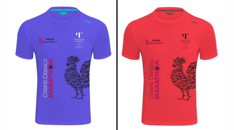 Technical shirts for ultratrail and trail and for the non-competitive 10 km