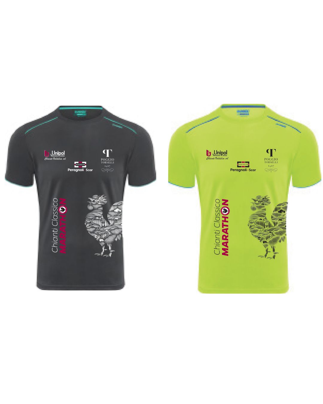 The official shirts of the Chianti Classico Marathon 2025 have arrived